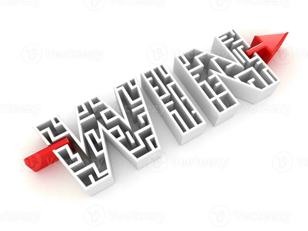 Maze with Text - Win photo