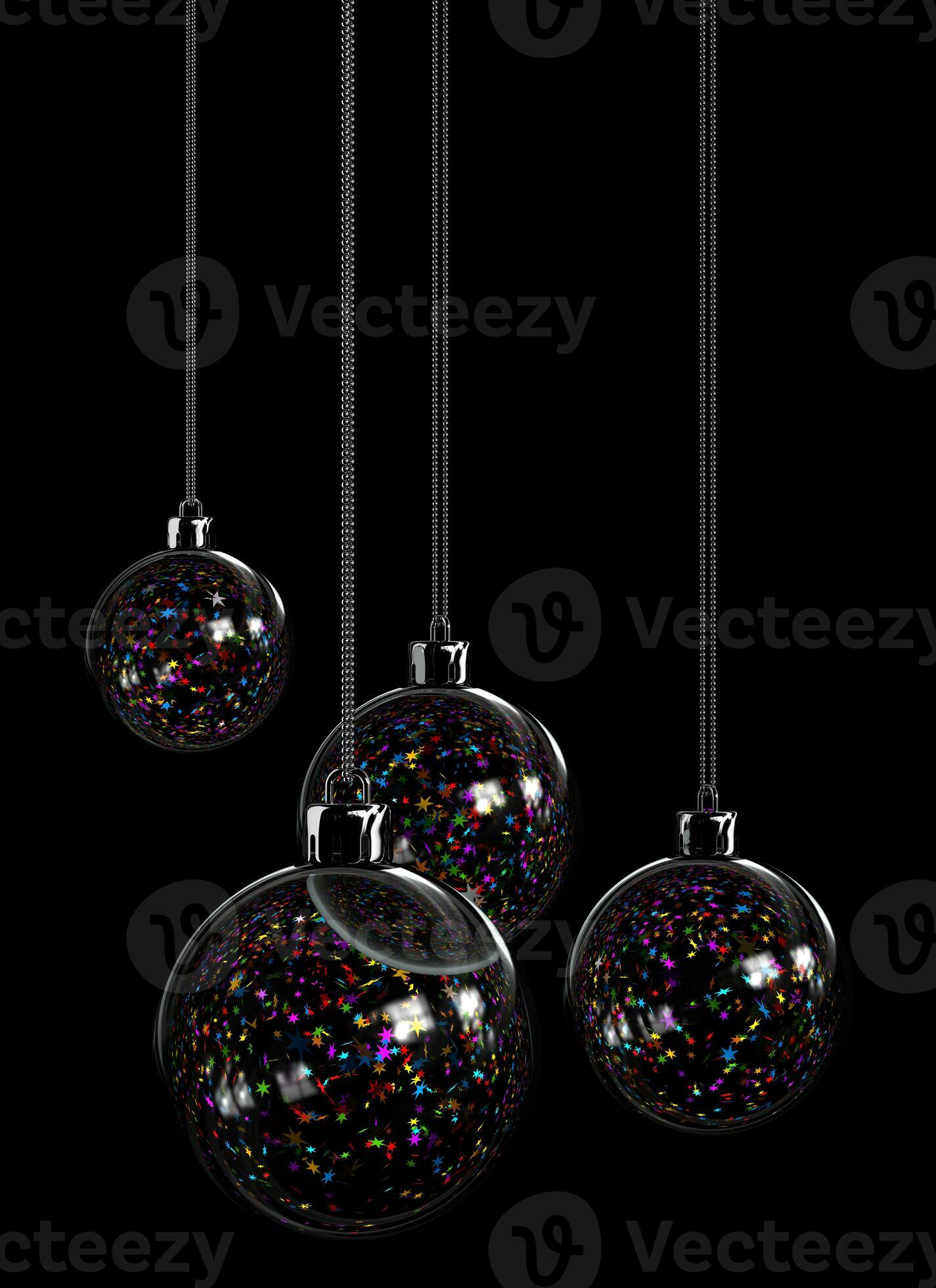 Christmas ball black background 28029912 Stock Photo at Vecteezy