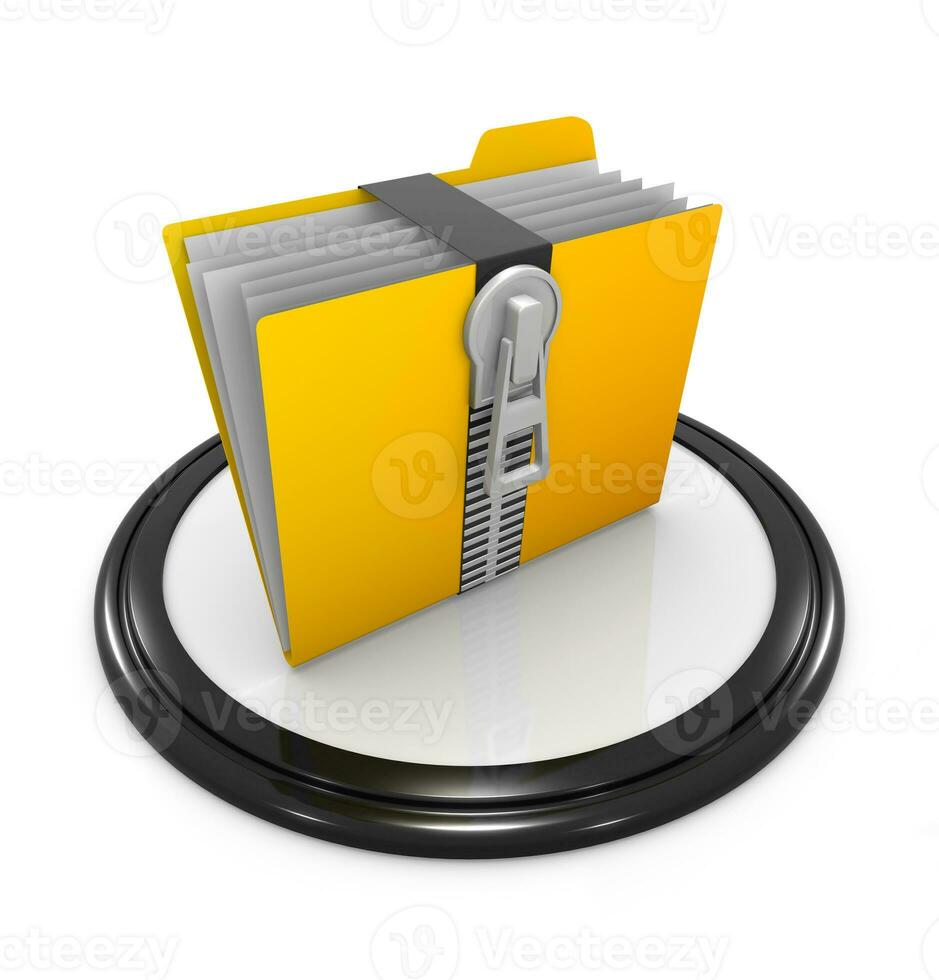 Yellow Folder icon photo