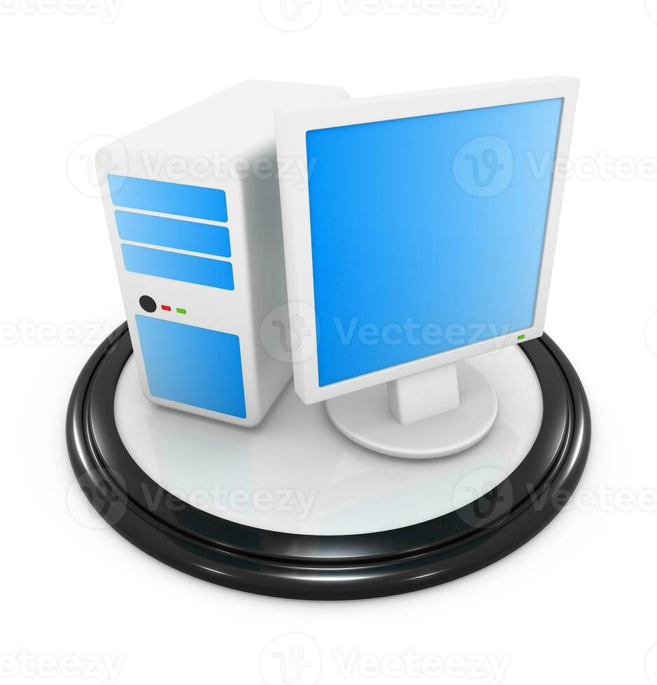 Desktop PC icon photo