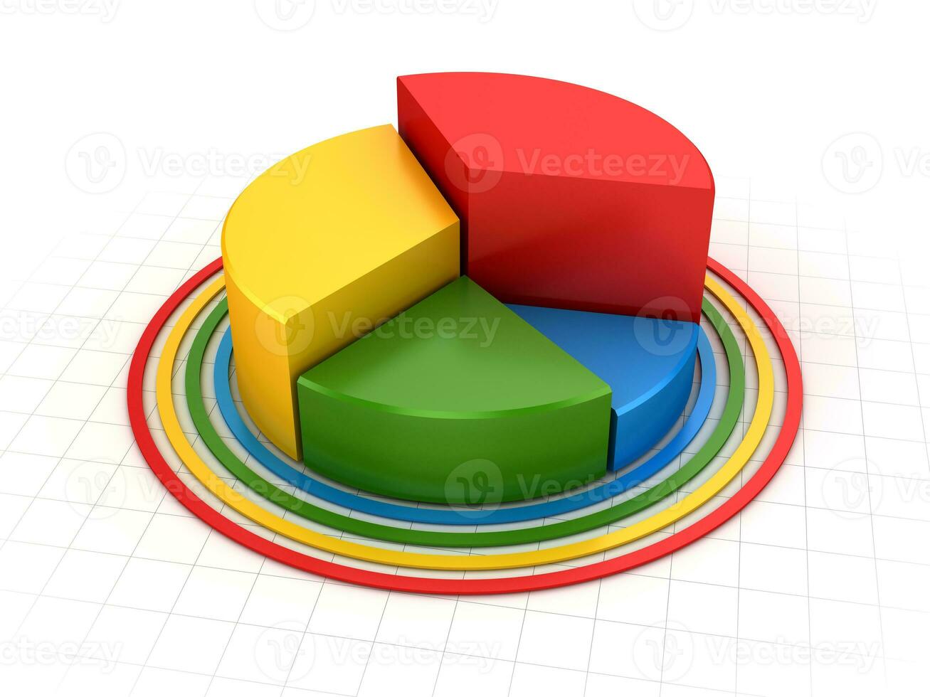 Colorful Business chart photo