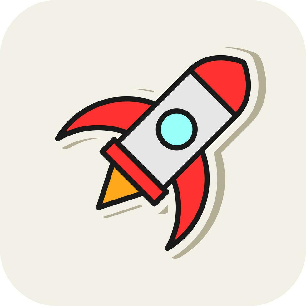 Rocket  Vector Icon Design