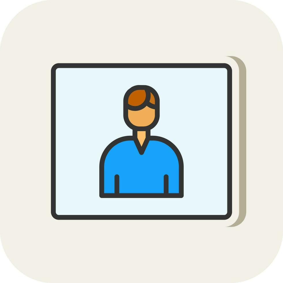 User Profile  Vector Icon Design
