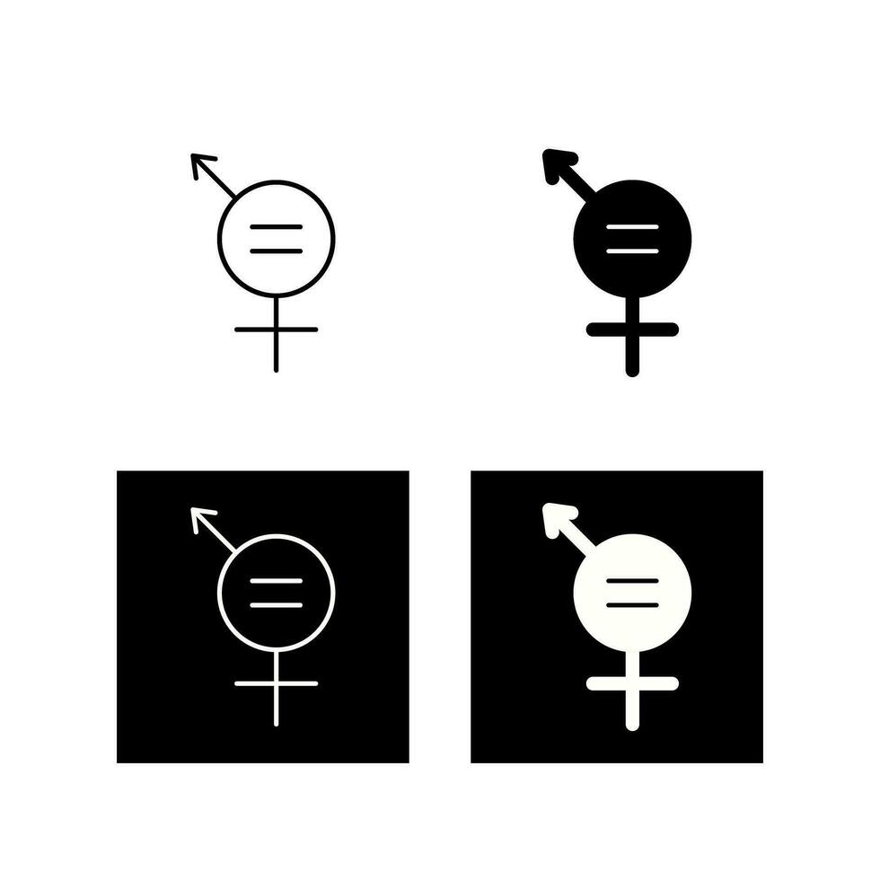 Gender Equality Vector Icon