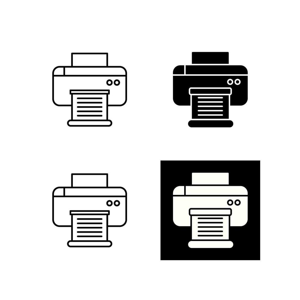 Printer Vector Icon