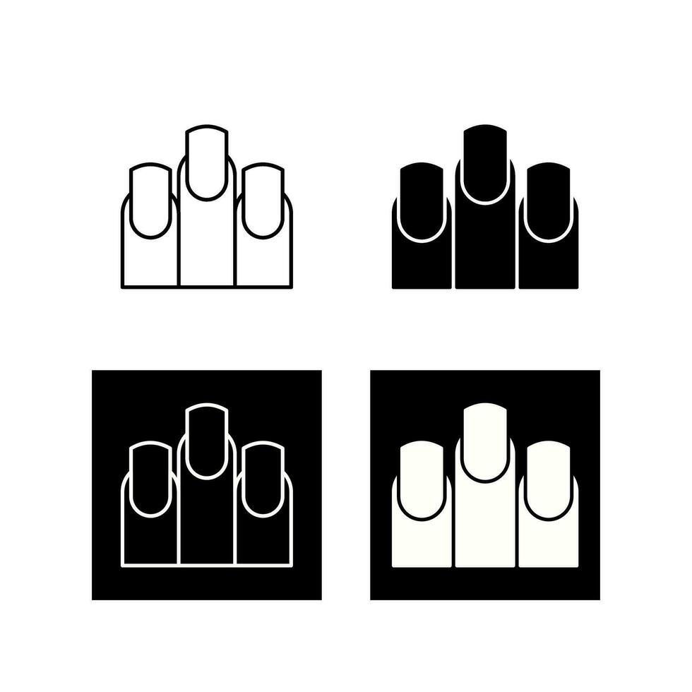 Nail Vector Icon