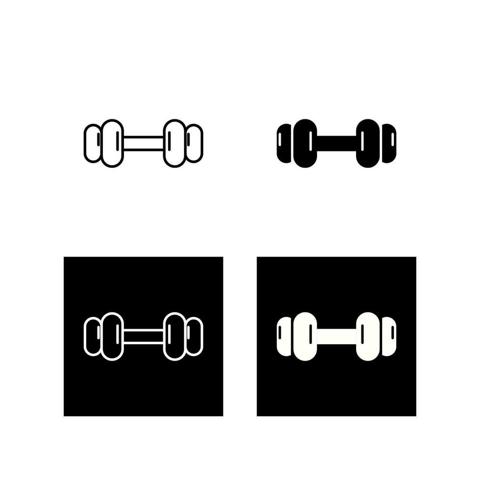 Dumbbells Vector Icon