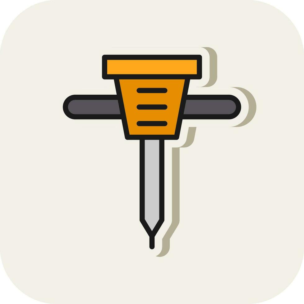 Jackhammer  Vector Icon Design