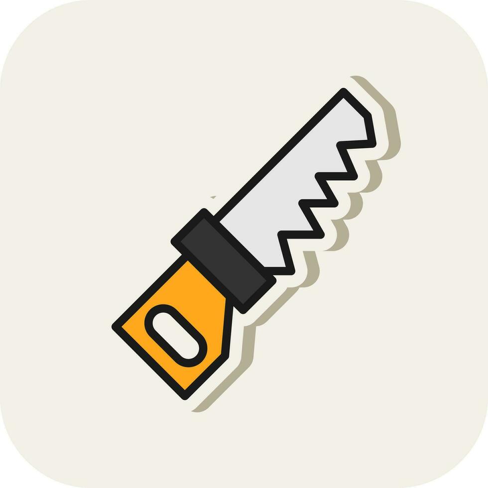 Saw  Vector Icon Design