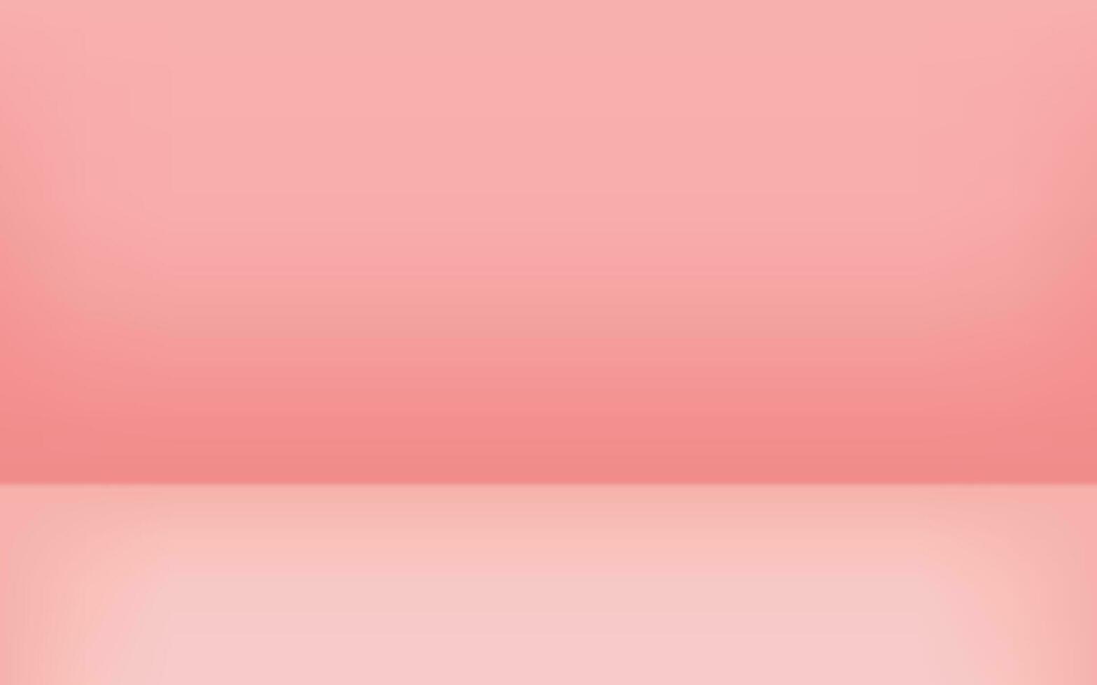 Pink background with gradient in empty studio room for shooting, promote, banner, dvertising vector