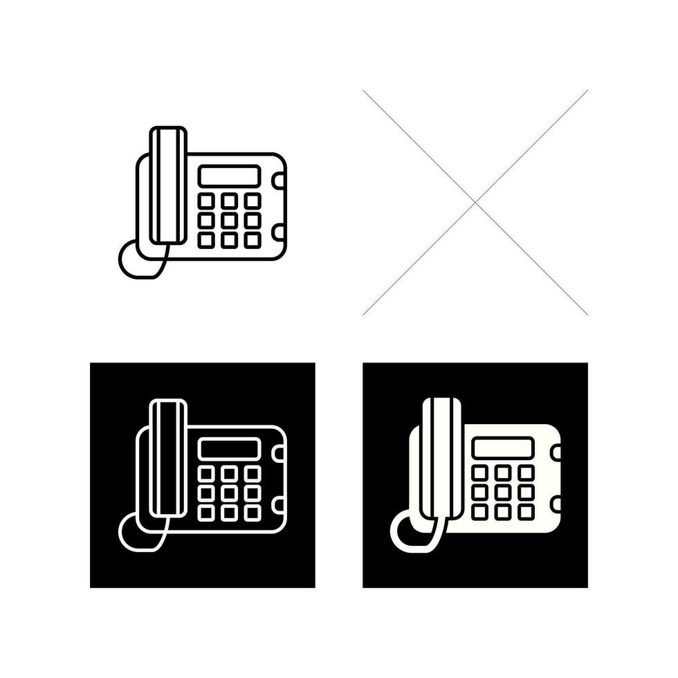 icono de vector de teléfono