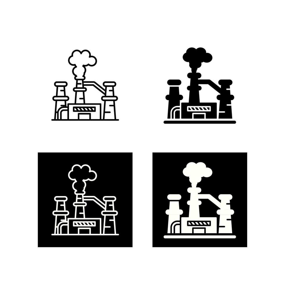 Factory Vector Icon