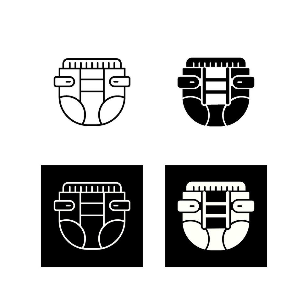 Diaper Vector Icon
