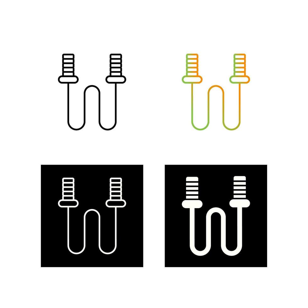 Skipping Vector Icon
