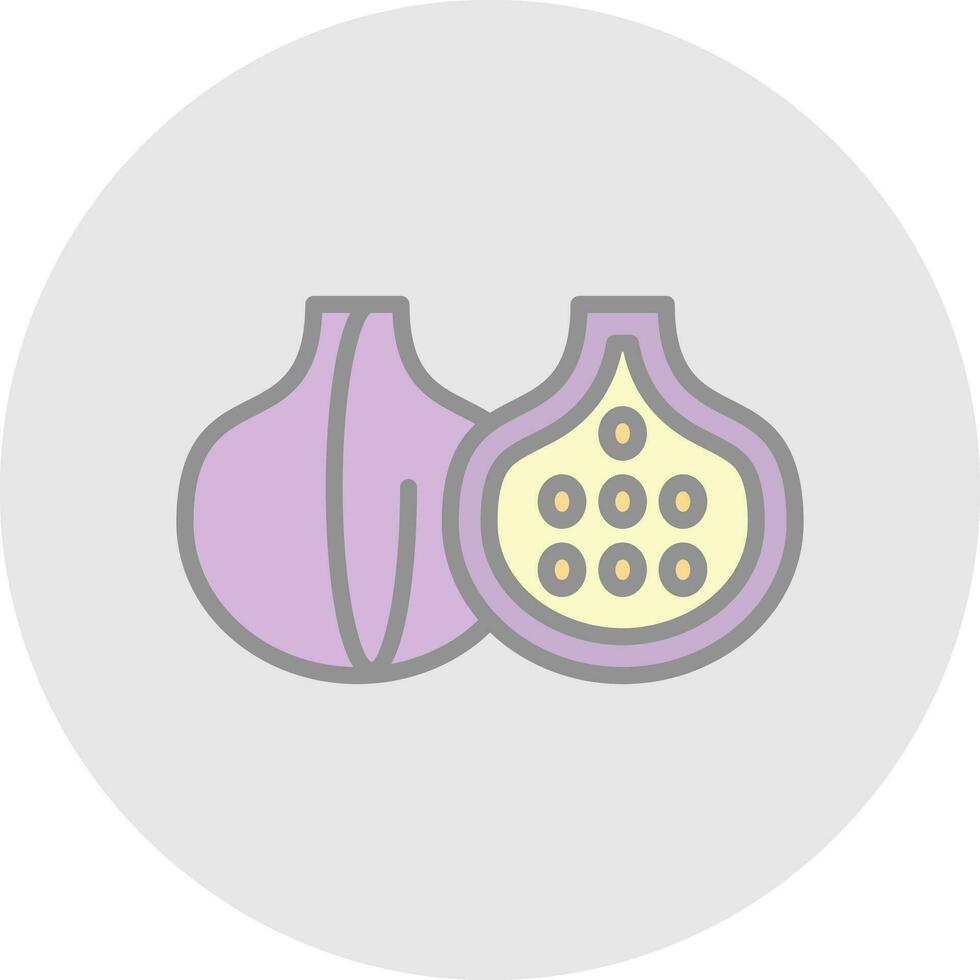 Fig Vector Icon Design
