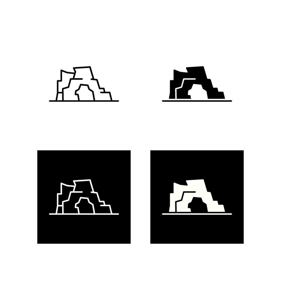 Cave Vector Icon