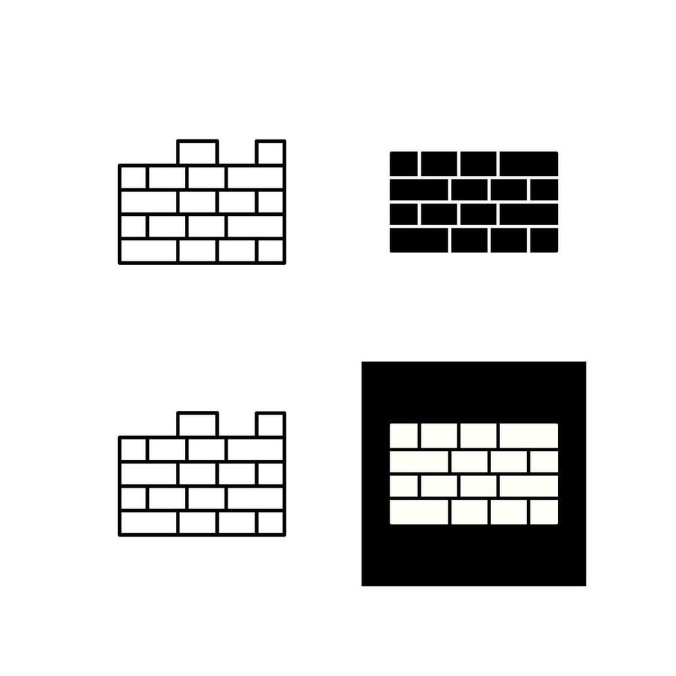 Bricks Vector Icon