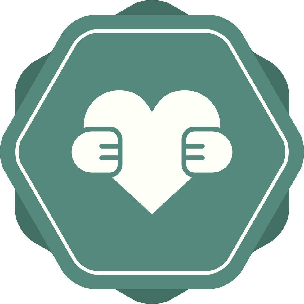 Hand Holding Heart Vector Icon