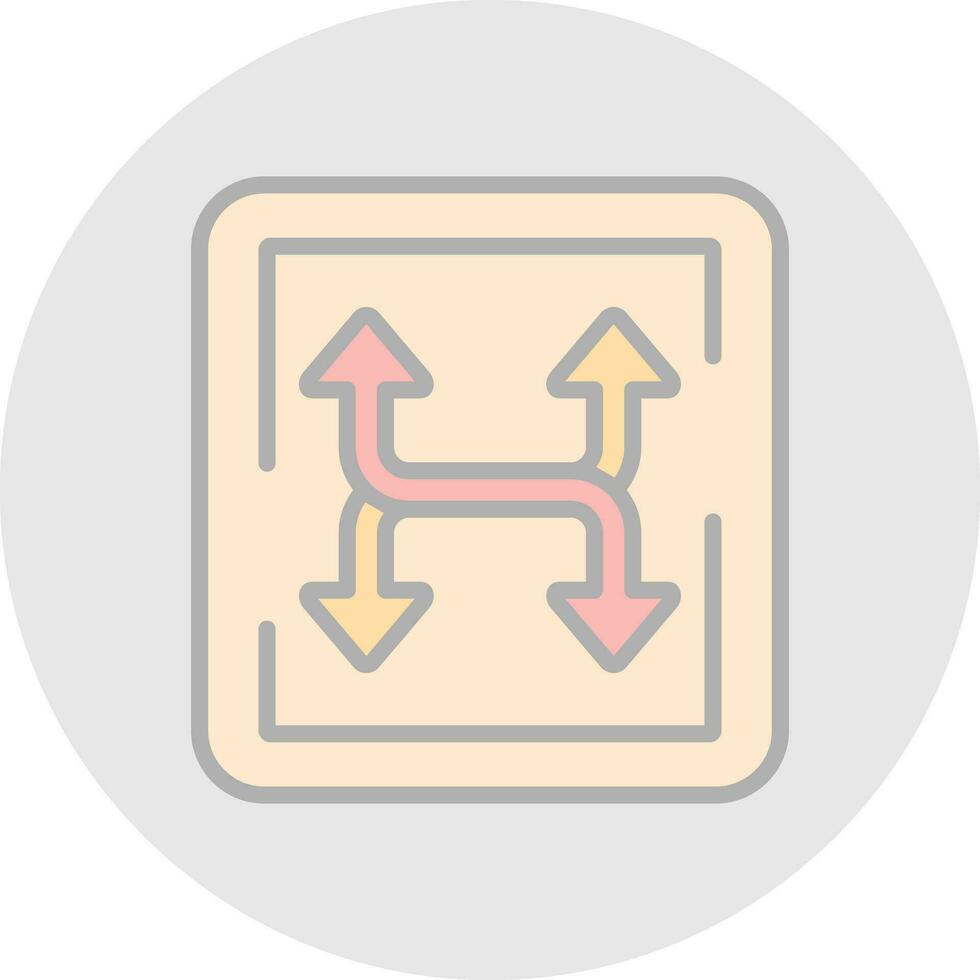 Shuffle Vector Icon Design