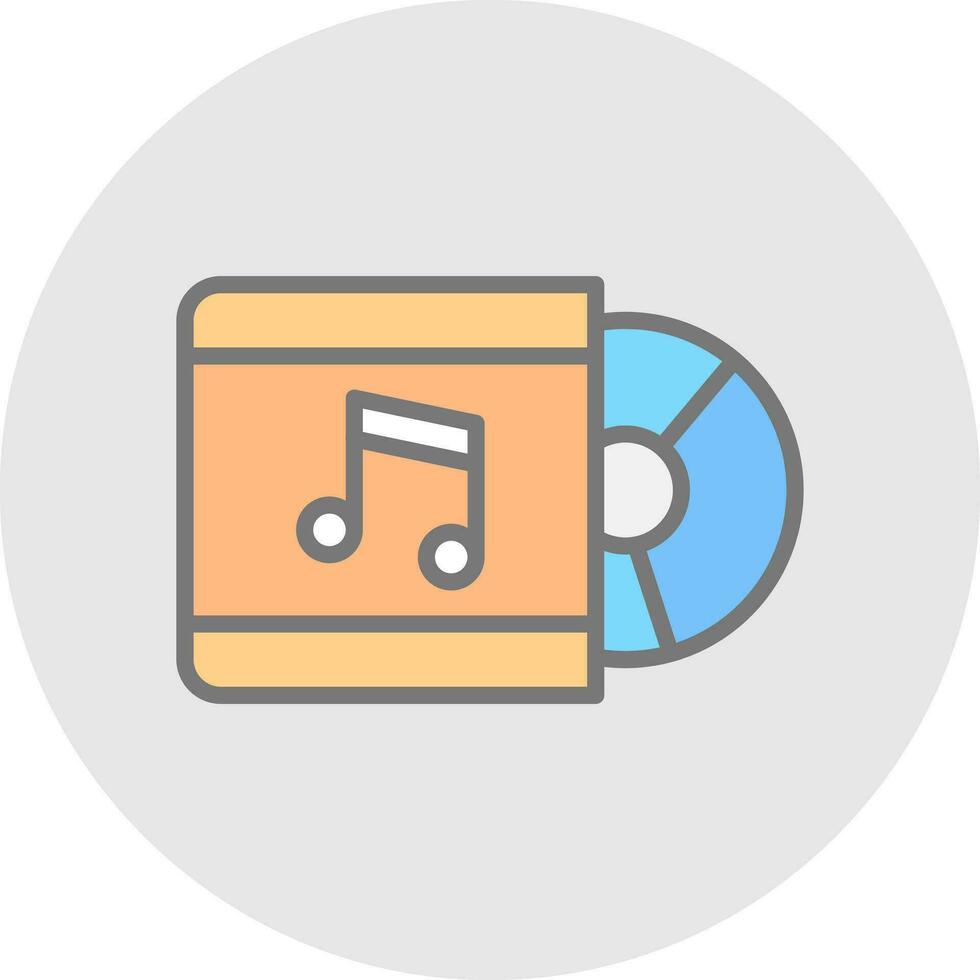 Cd Player  Vector Icon Design