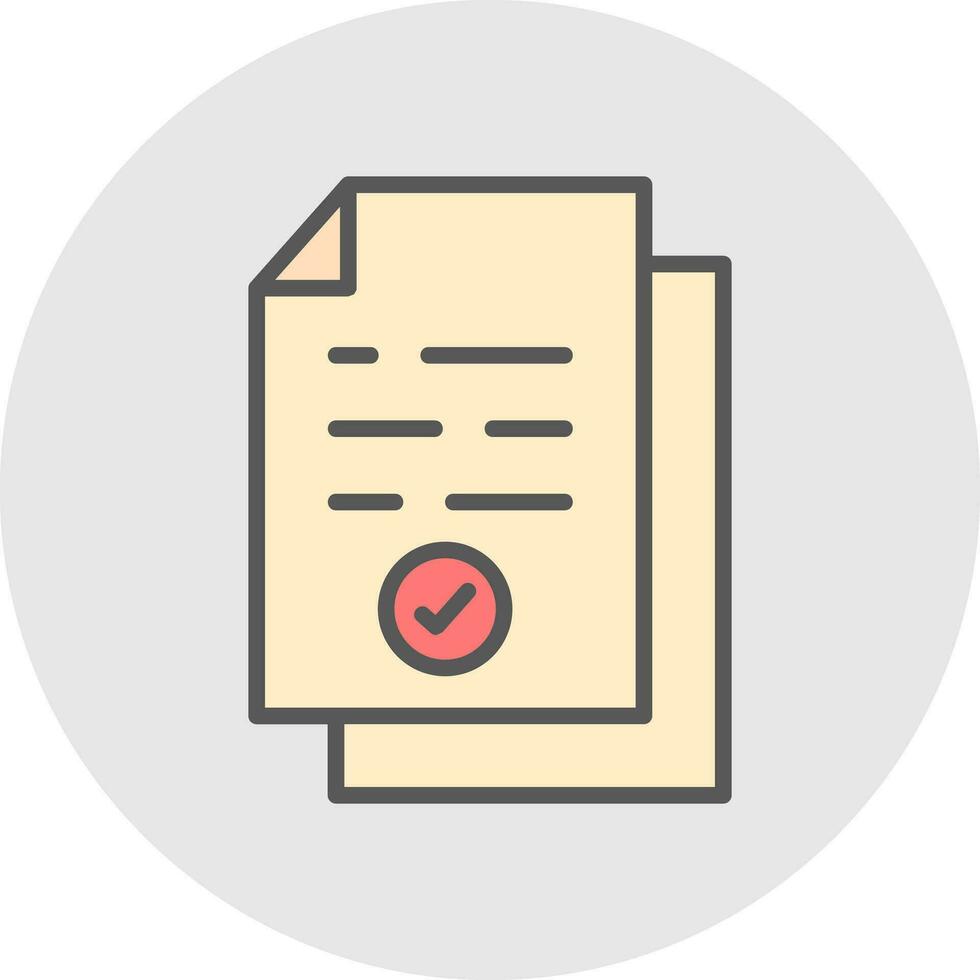 Accepted  Vector Icon Design
