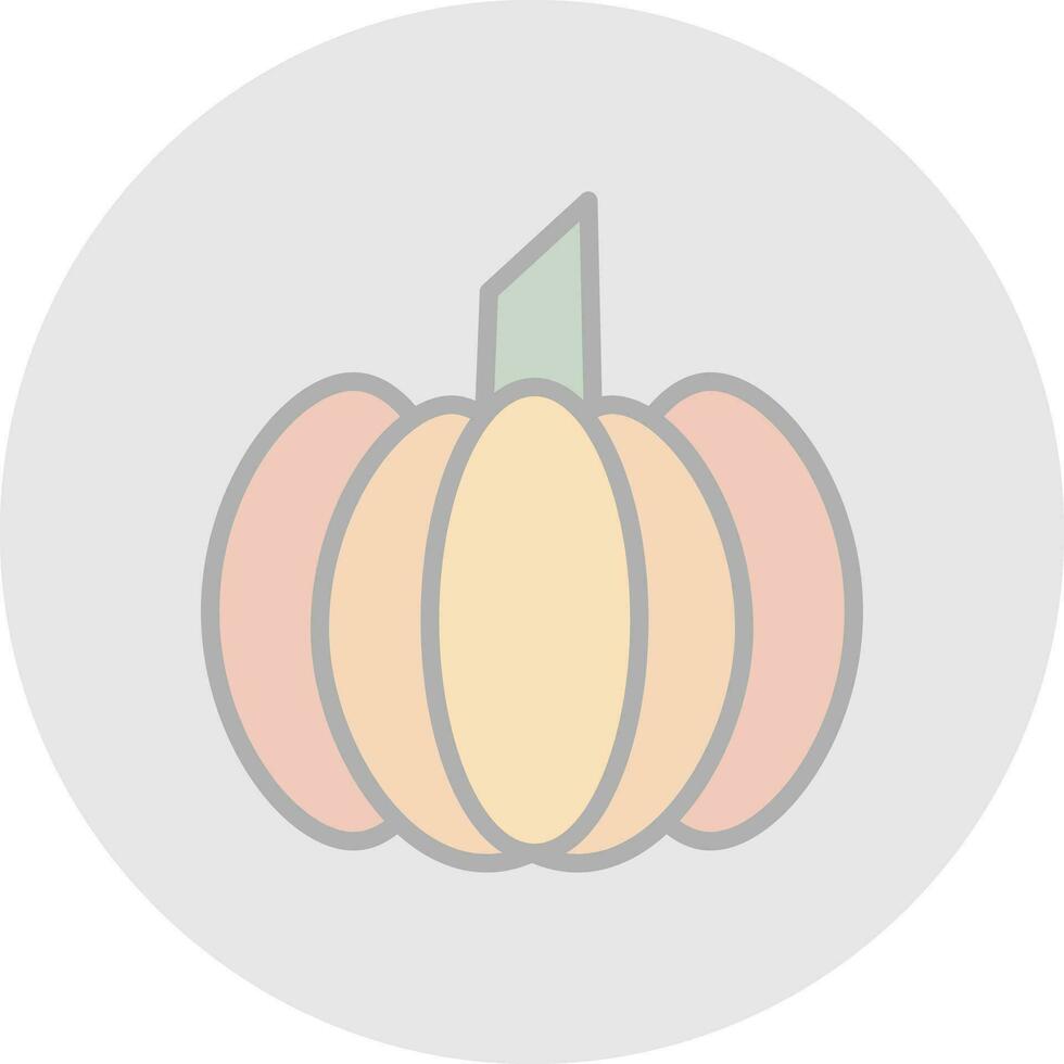 diseño de icono de vector de calabaza