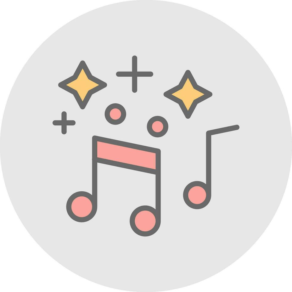 Musical Notes  Vector Icon Design