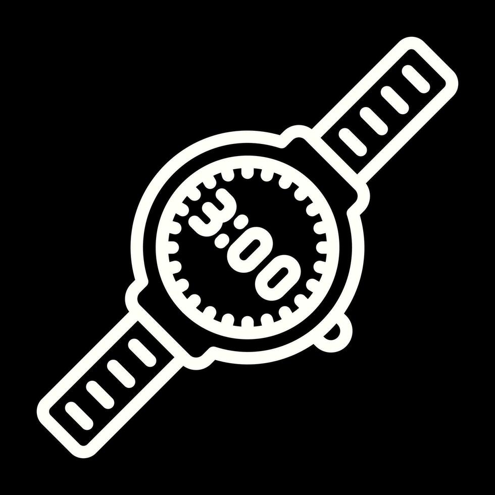 reloj, vector, icono vector