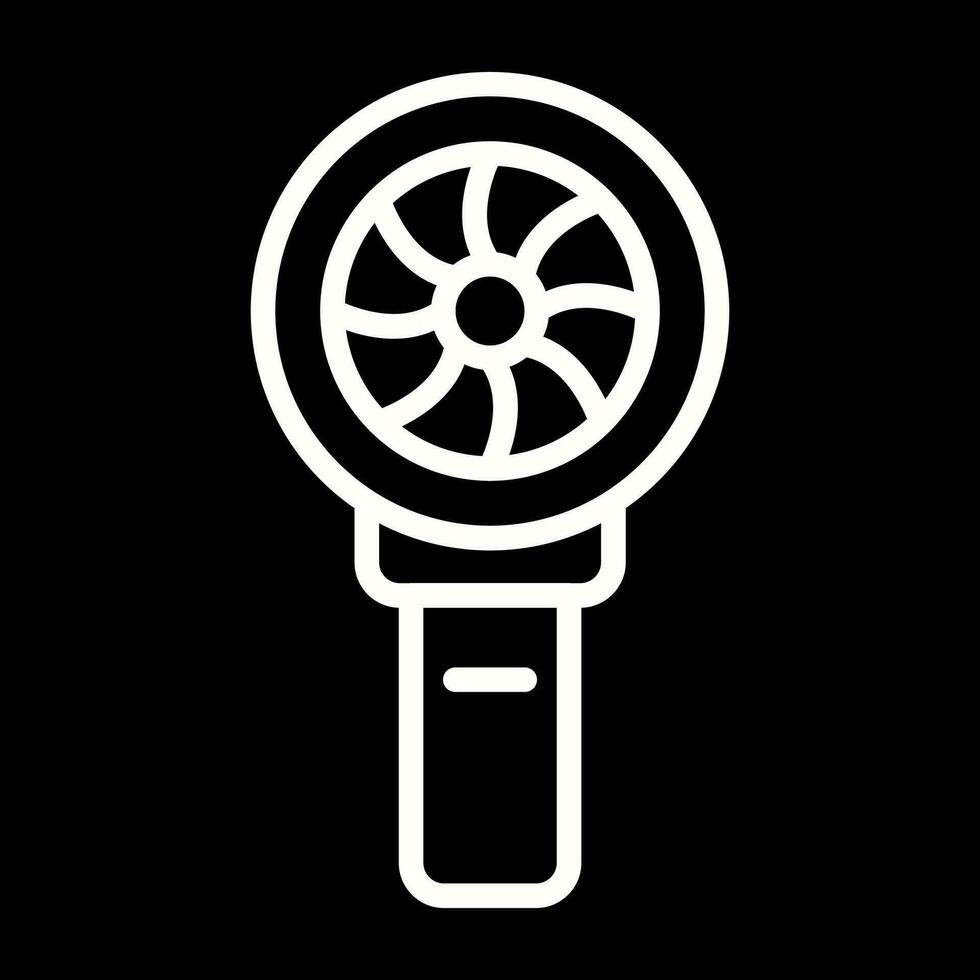 Portable fan Vector Icon