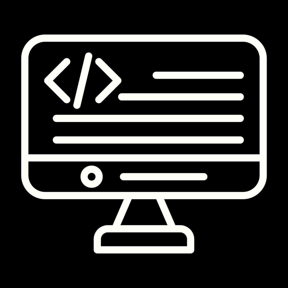 icono de vector de lenguaje de programación