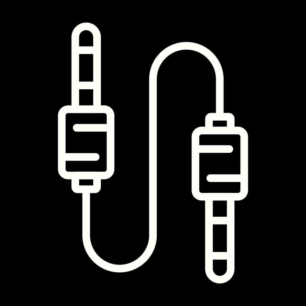 Audio Cable Vector Icon