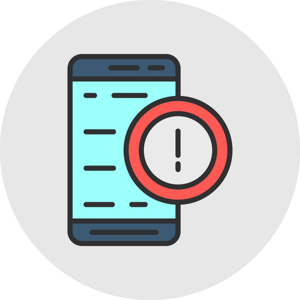 Mobile Info  Vector Icon Design
