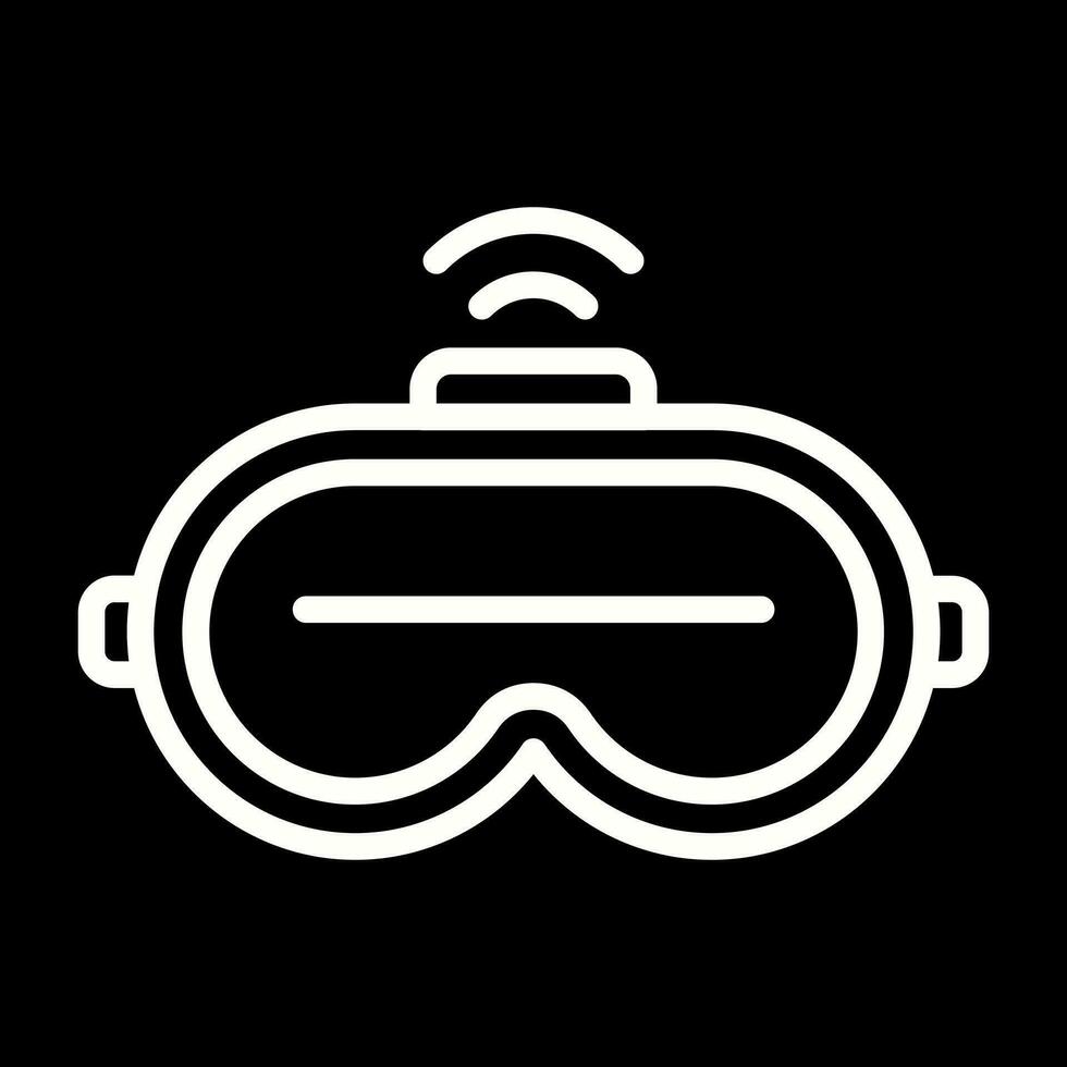 Augmented Reality Headset Vector Icon