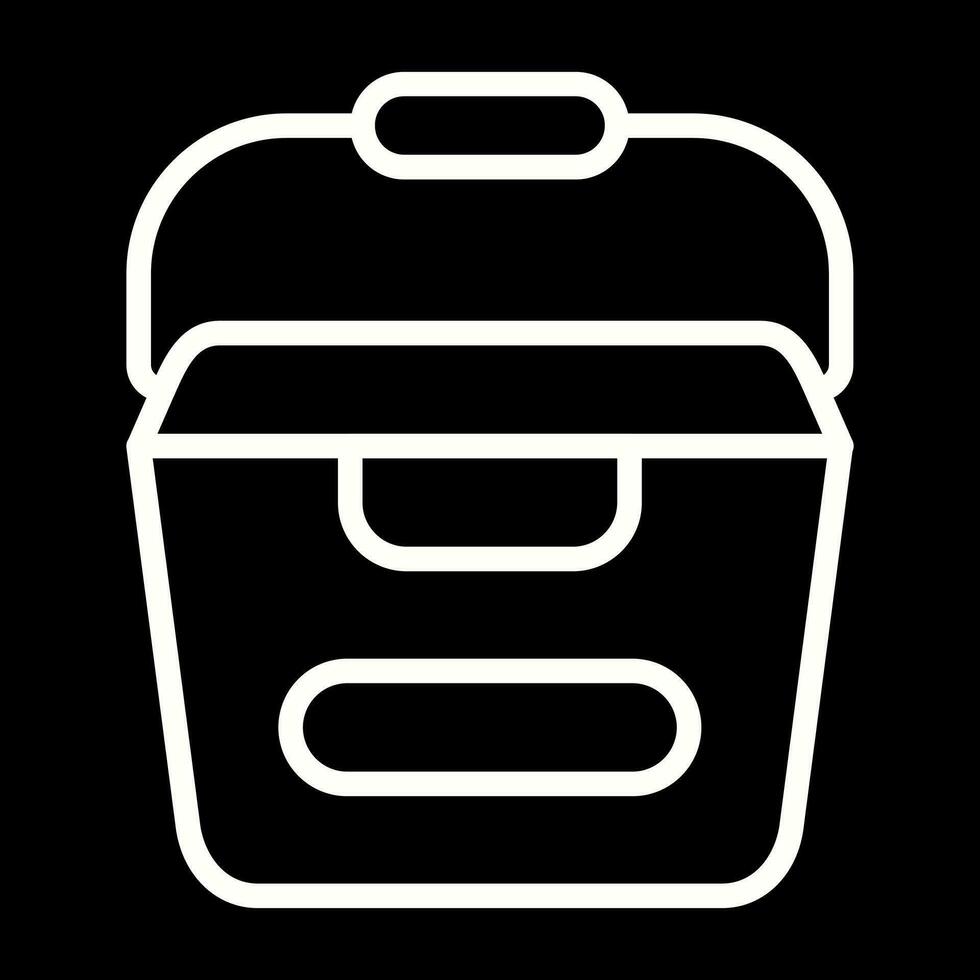 Portable water container Vector Icon