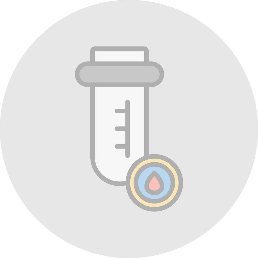 Pcr Test Vector Icon Design