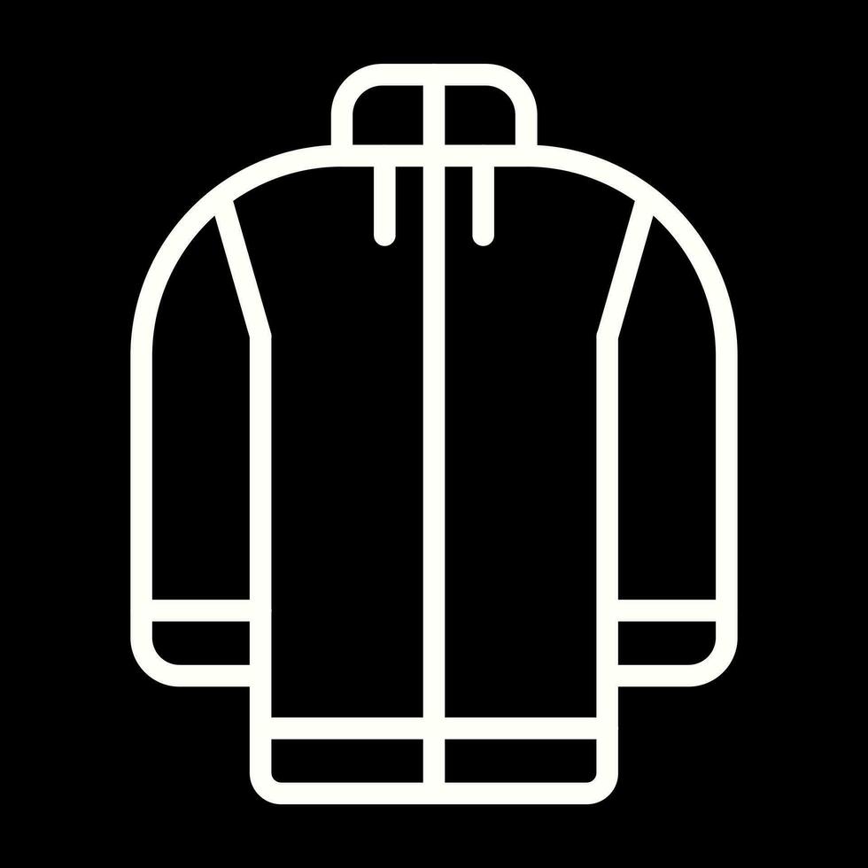 Fleece jacket Vector Icon