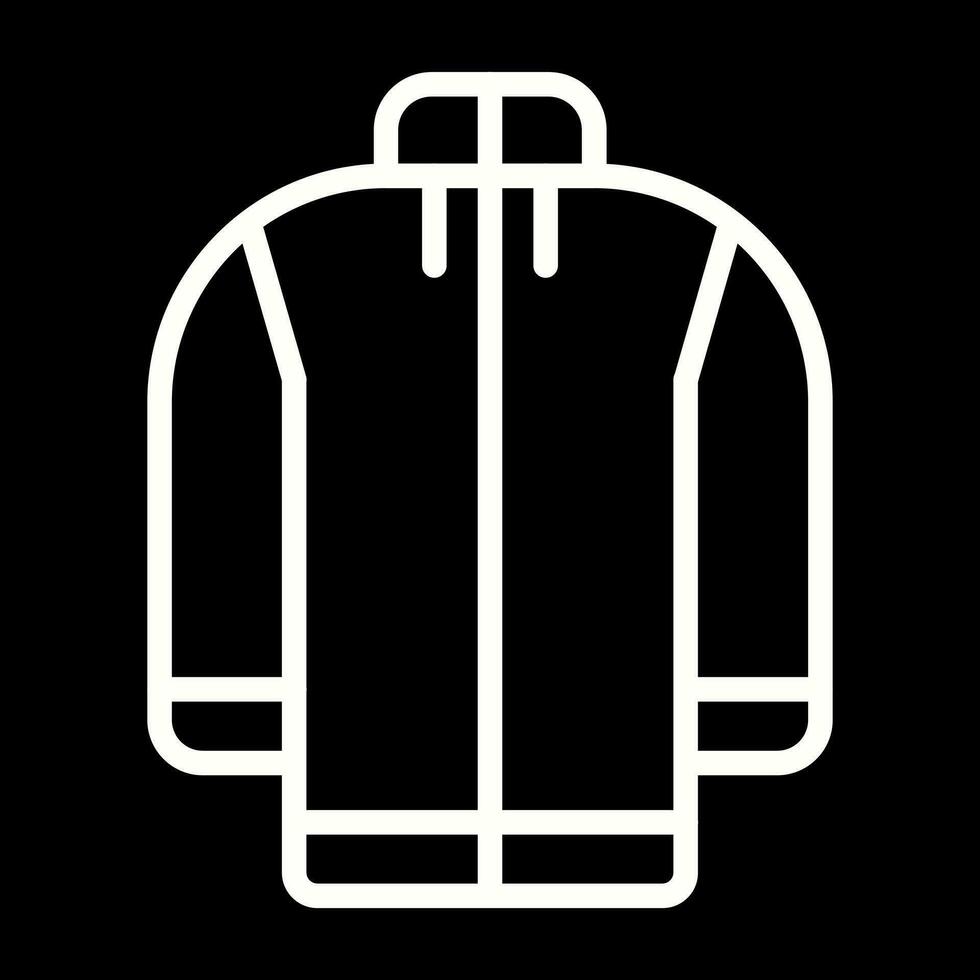 Fleece jacket Vector Icon