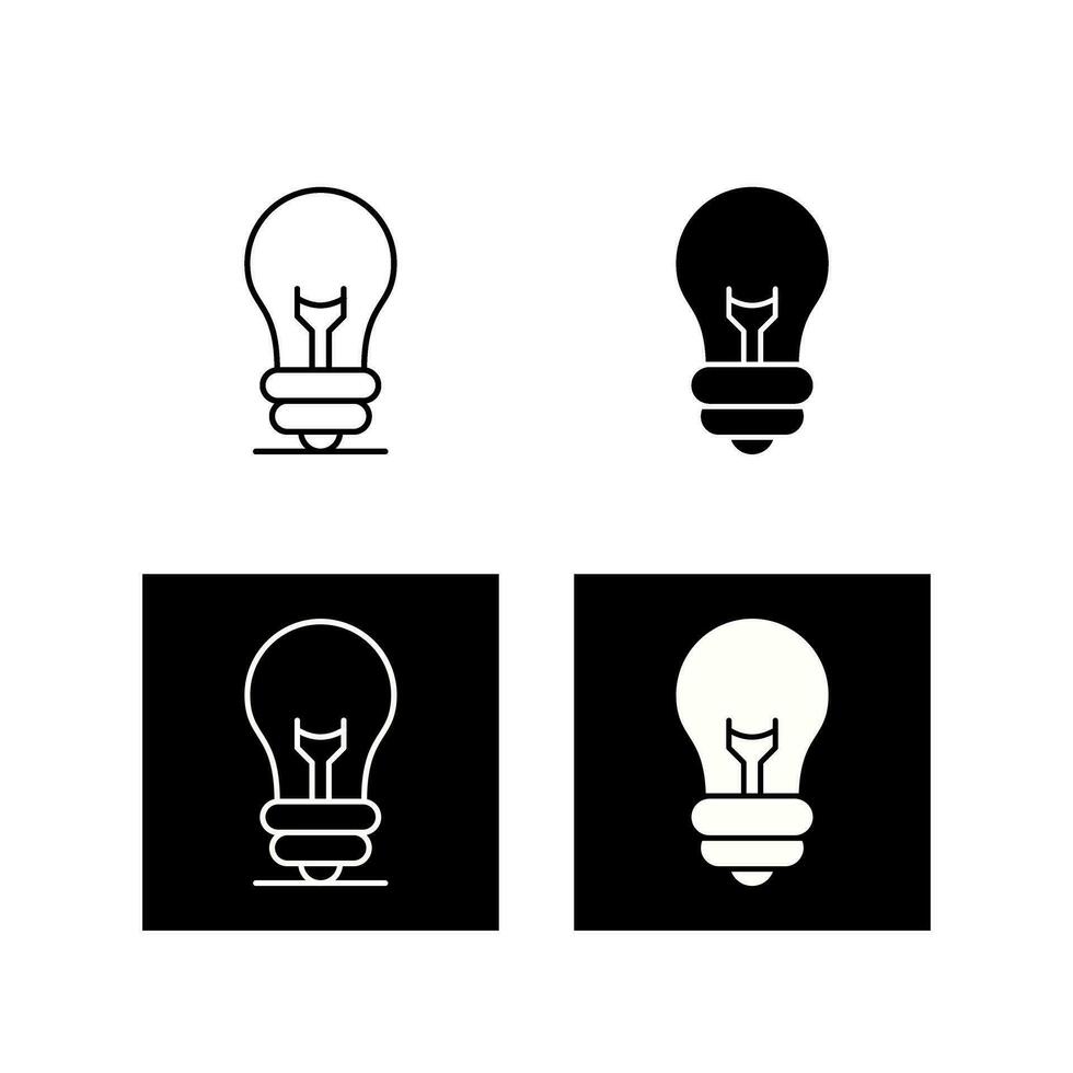 Light Bulb Vector Icon