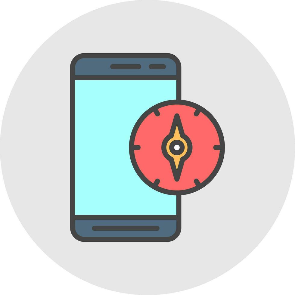 Compass  Vector Icon Design