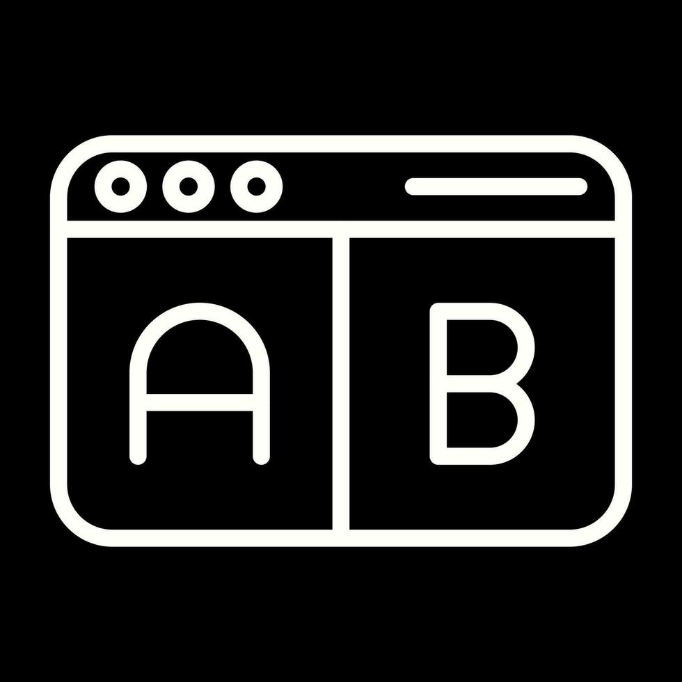 Multivariate Testing Vector Icon