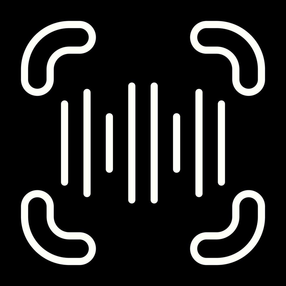 Voice Recognition Vector Icon
