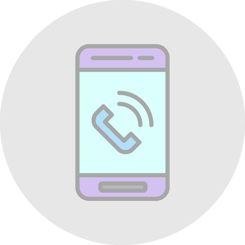 Phone Call  Vector Icon Design