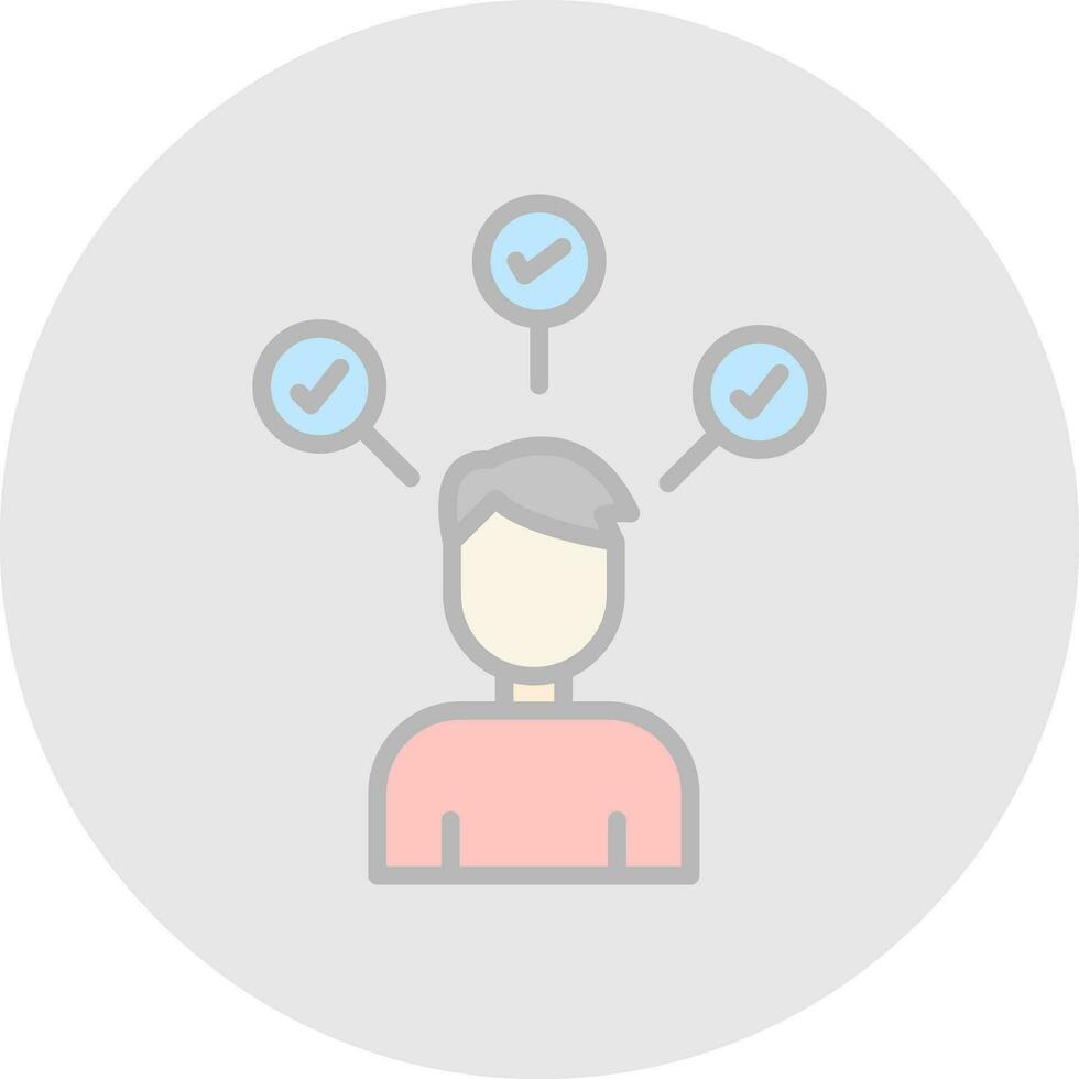 Responsibility Vector Icon Design