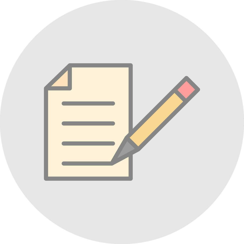 Contract Vector Icon Design