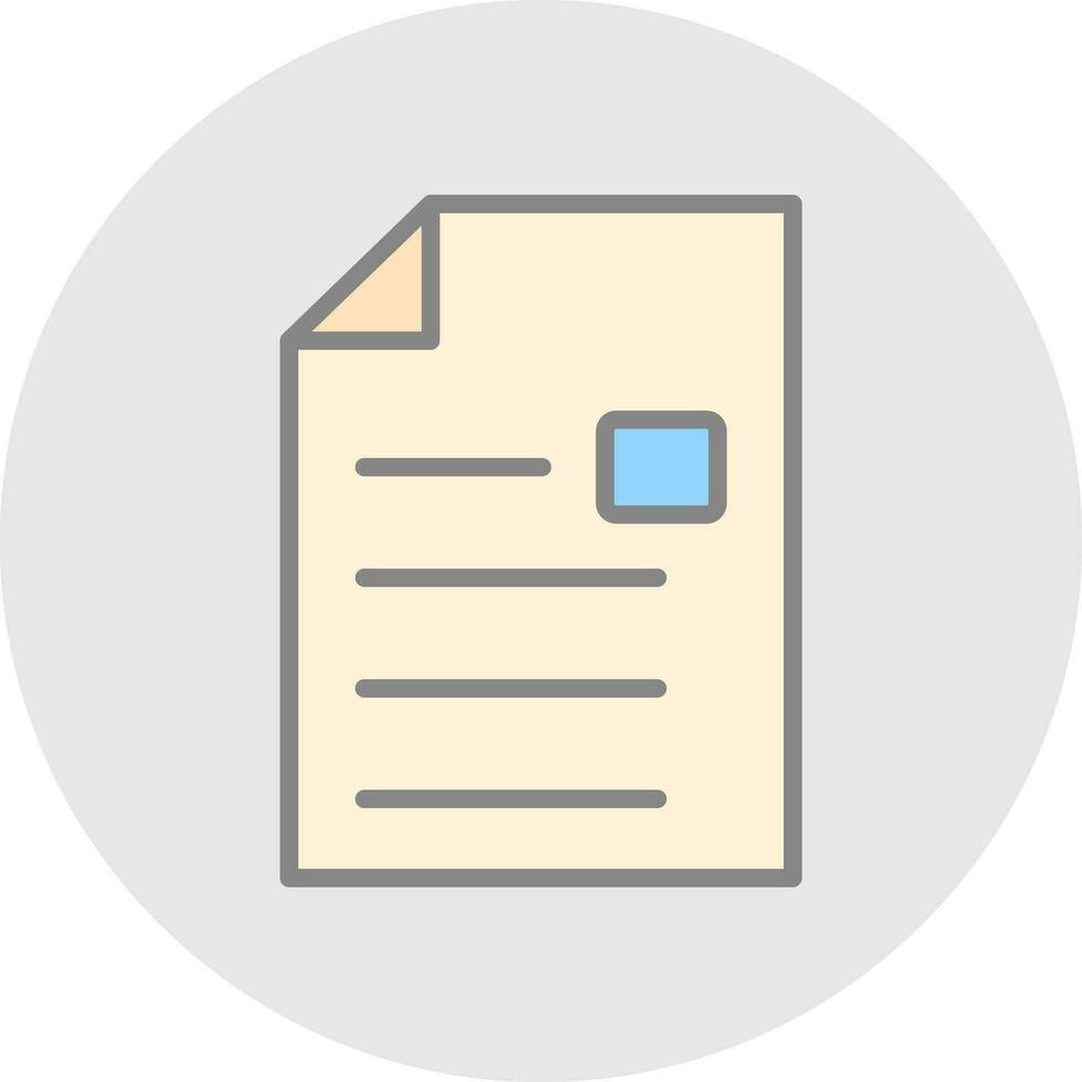 Document Vector Icon Design