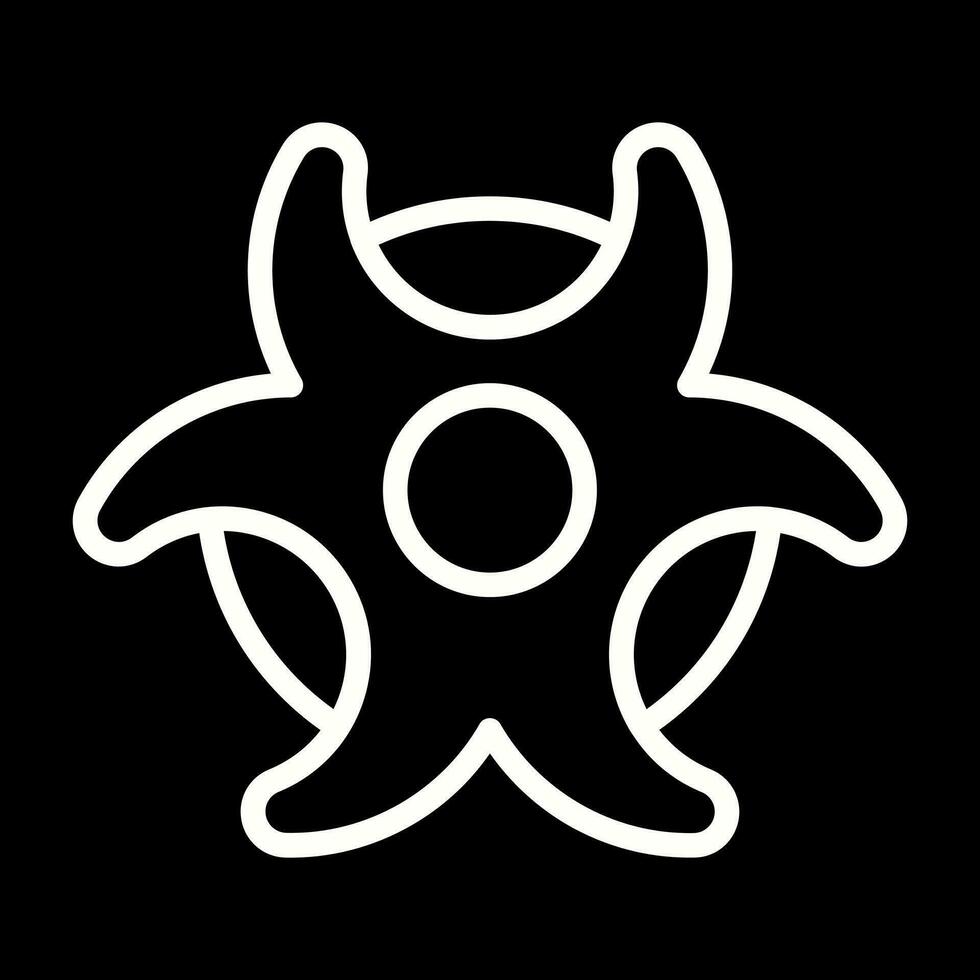 Biohazard symbol Vector Icon