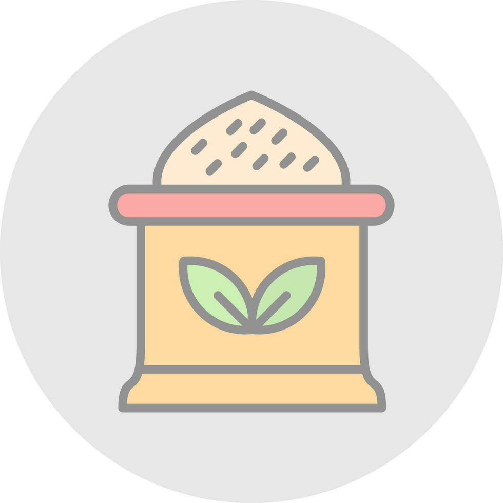Flour Vector Icon Design
