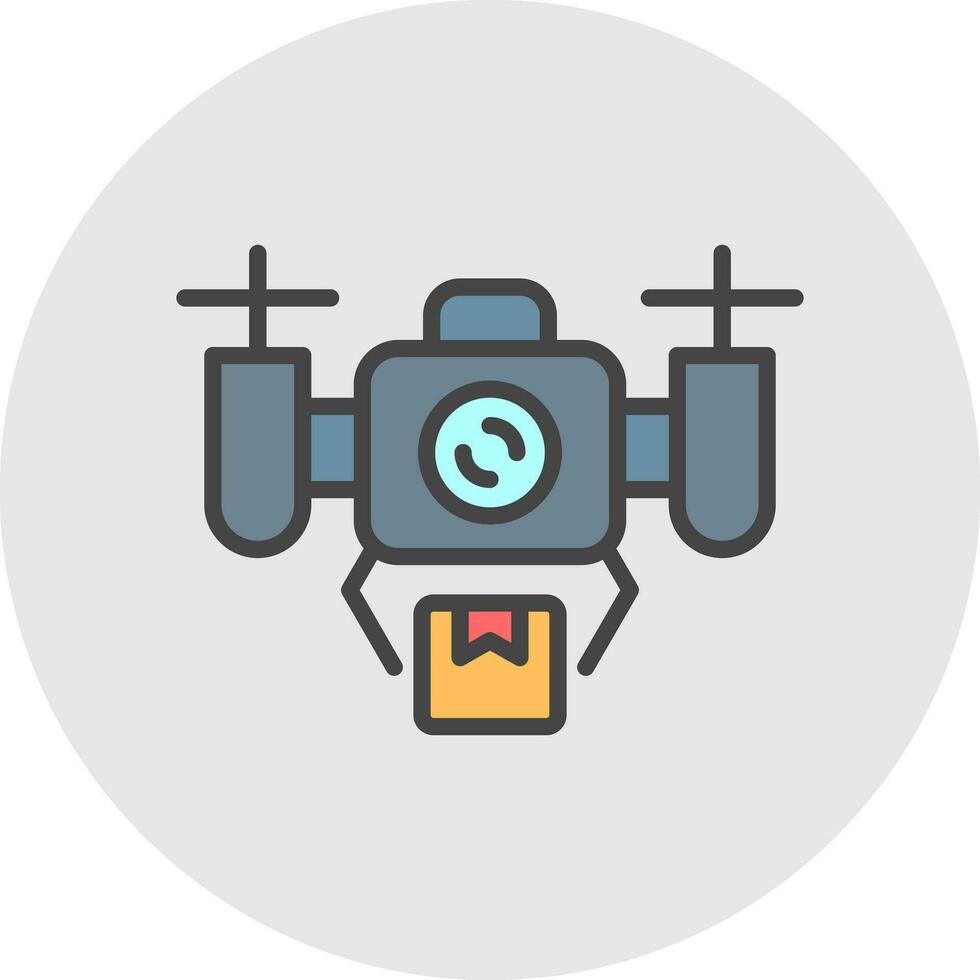 Drone  Vector Icon Design