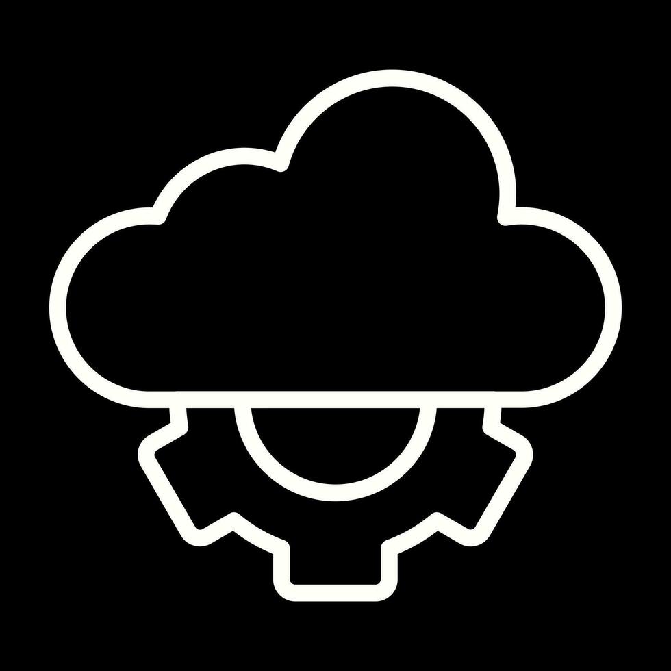 Cloud API Vector Icon