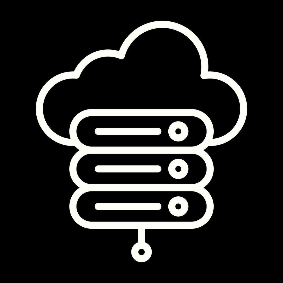 Cloud Storage Vector Icon